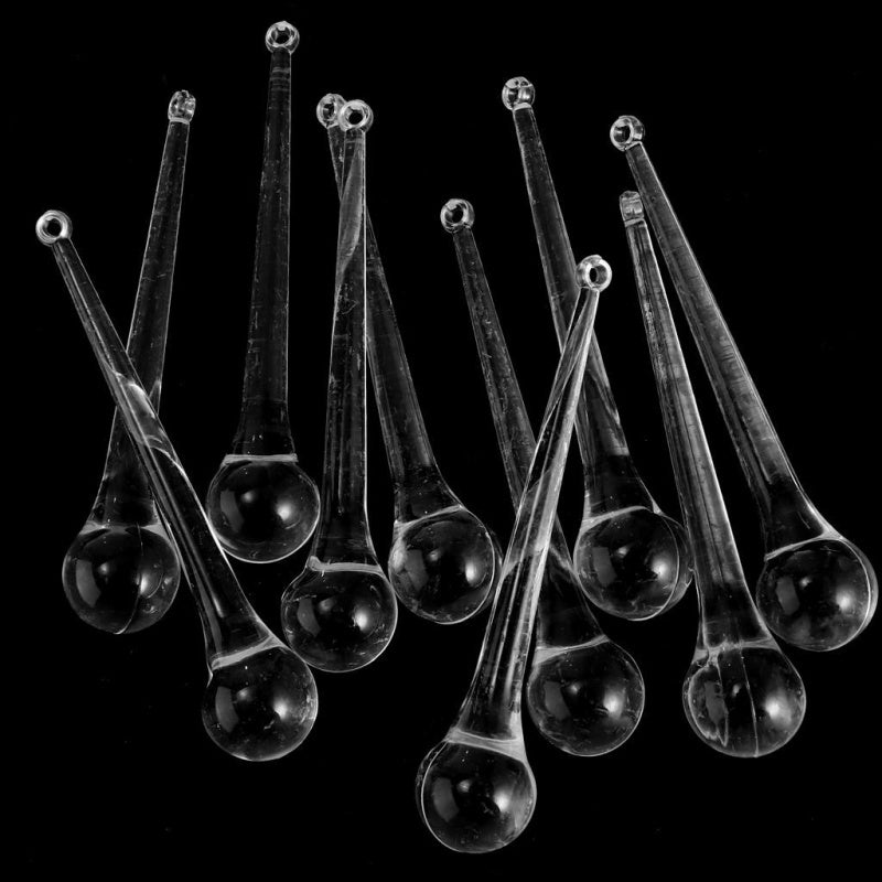 10 Crystal Teardrop Chandelier Parts Christmas Tree Wedding Decorations