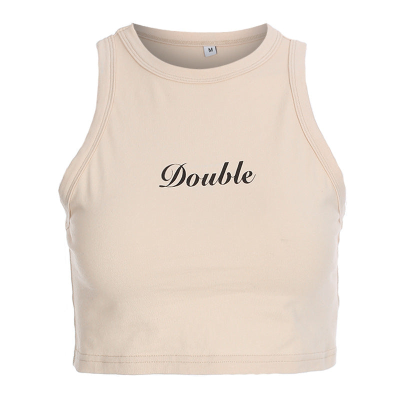 Double Layer Crop Top - Comfort and Style Together DOUBLE CROP TOP