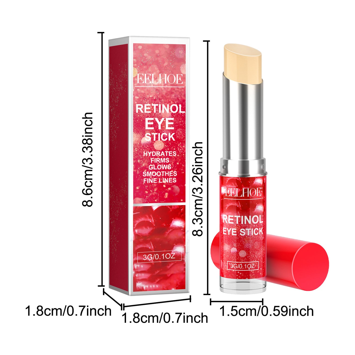 Diminishing Fine Lines With Retinol Eye Cream Stick