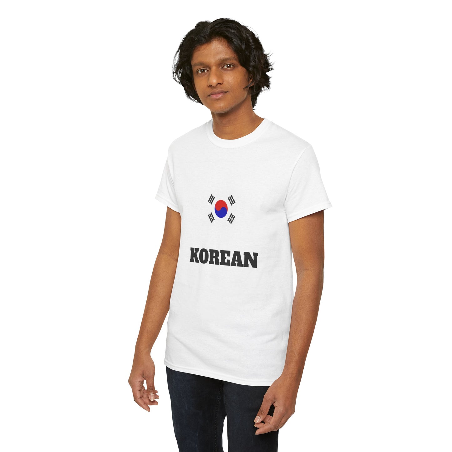 Unisex Heavy Cotton TeeKorean Flag Shirt Taegukgi T-shirt orea Souvenir Shirt K-POP K-GIRL