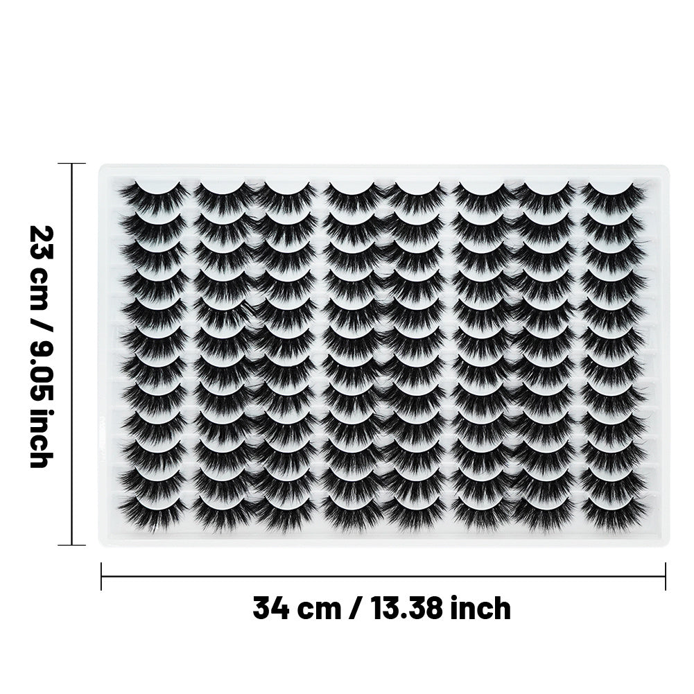 3D False Eyelashes Are Multi-layered, Realistic, Soft And Comfortable