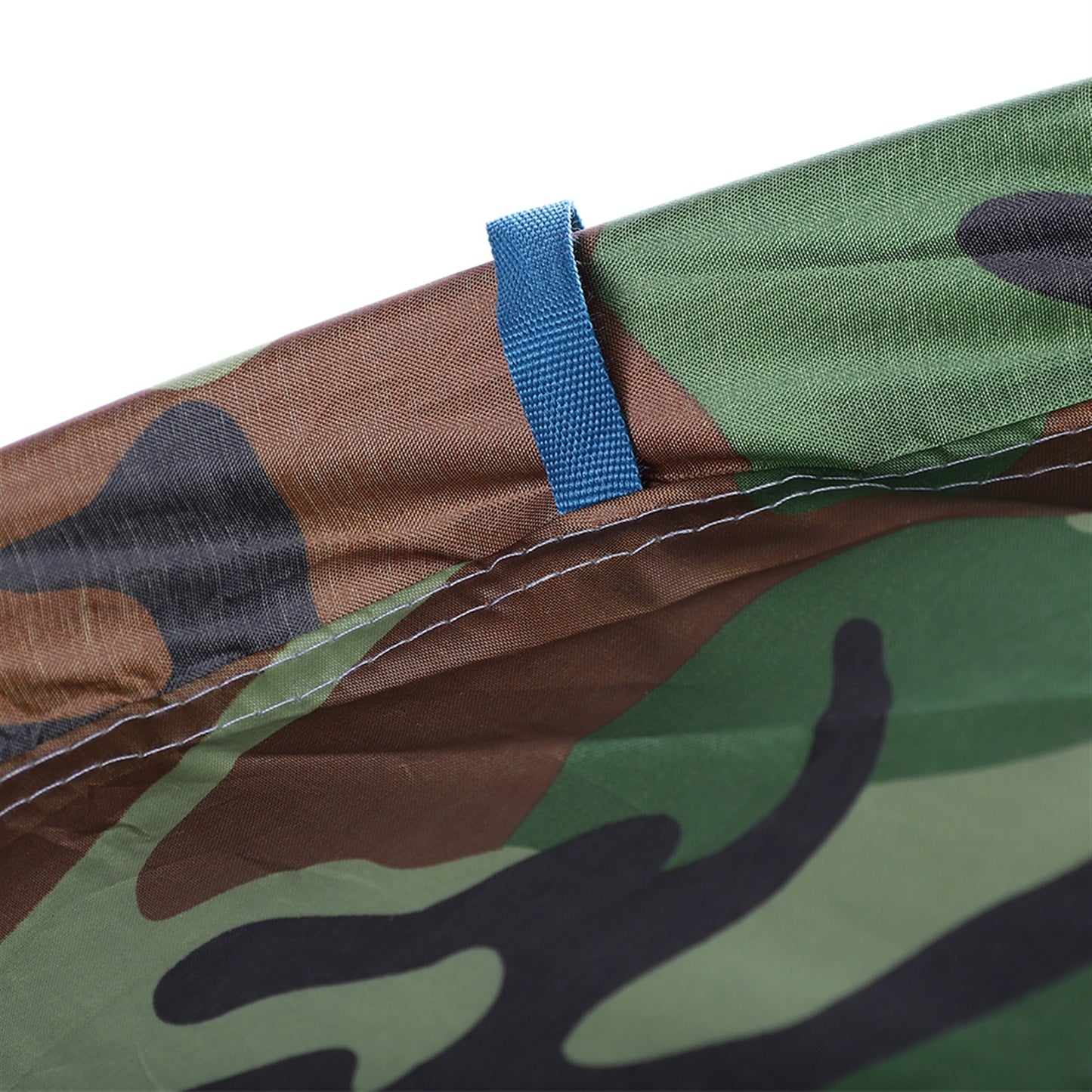 3-4 People Camouflage Portable Camping Tent With Silver Tape And Fiberglass Pole