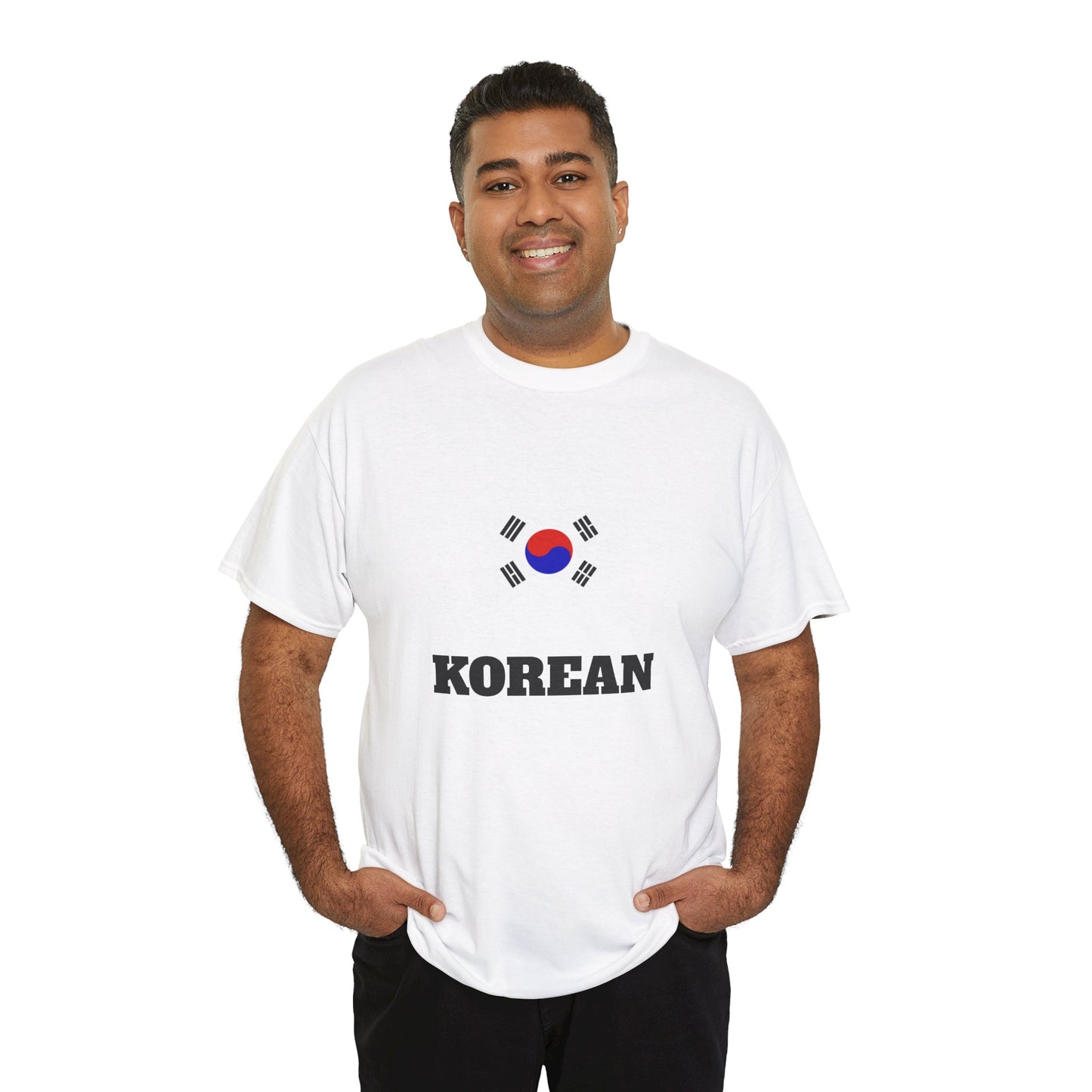 Unisex Heavy Cotton TeeKorean Flag Shirt Taegukgi T-shirt orea Souvenir Shirt K-POP K-GIRL