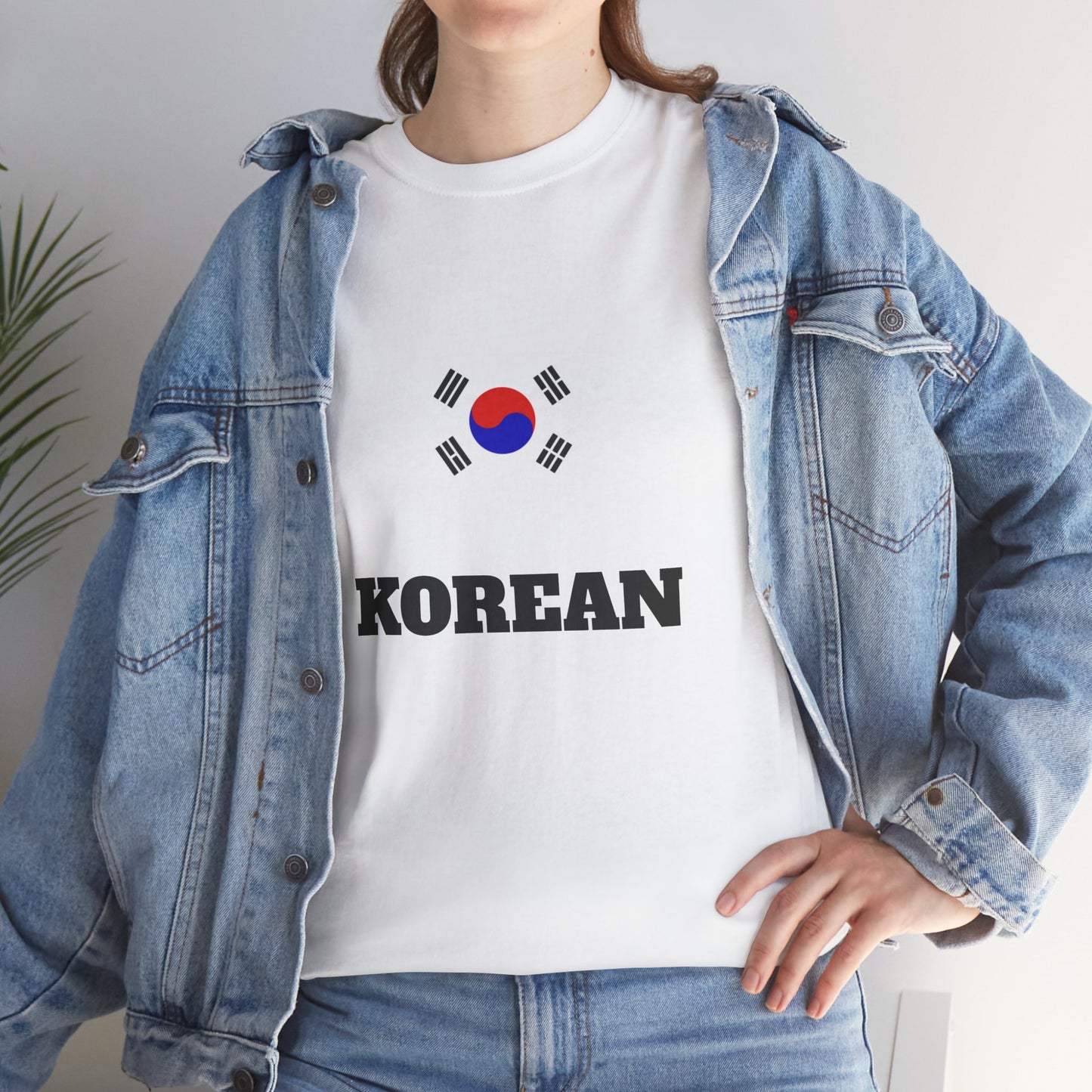 Unisex Heavy Cotton TeeKorean Flag Shirt Taegukgi T-shirt orea Souvenir Shirt K-POP K-GIRL