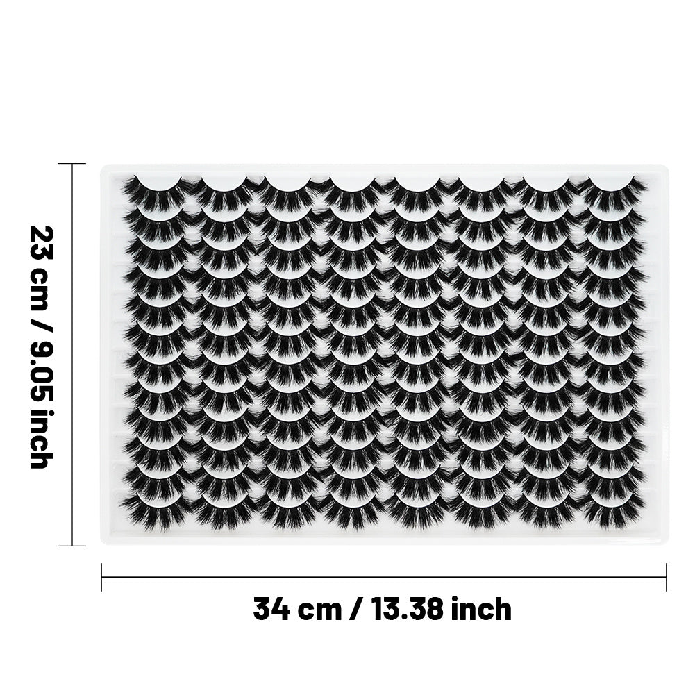 3D False Eyelashes Are Multi-layered, Realistic, Soft And Comfortable