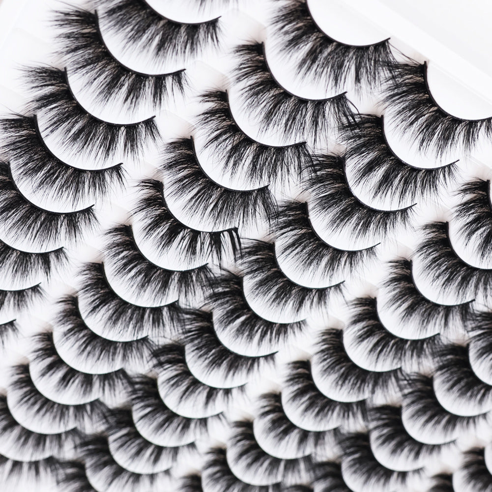 3D False Eyelashes Are Multi-layered, Realistic, Soft And Comfortable