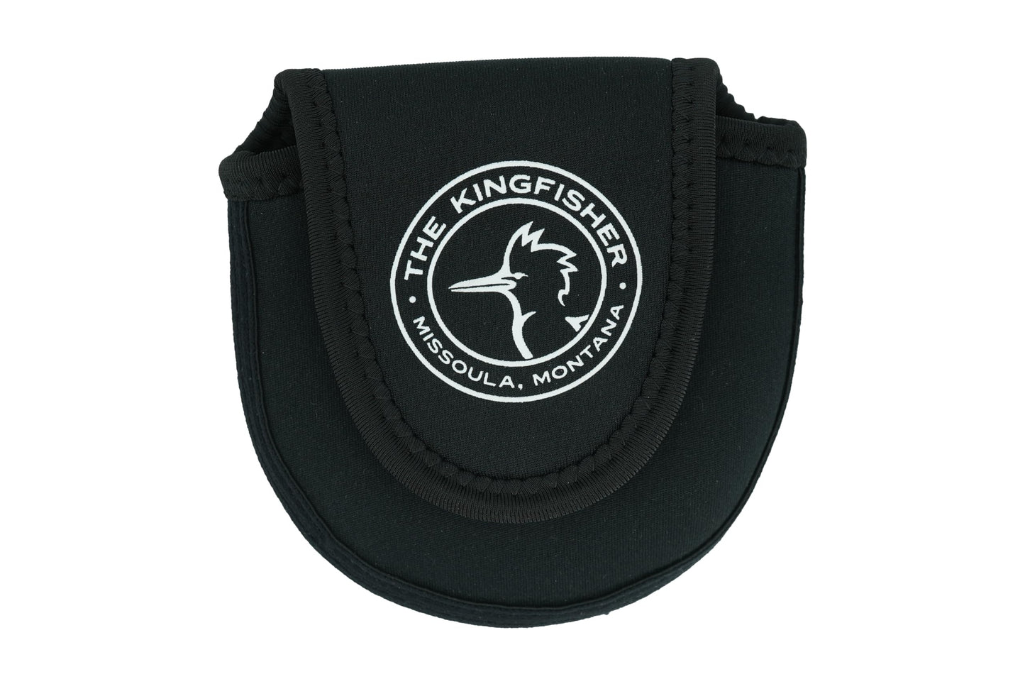 Kingfisher Fly Fishing Reel Bag Neoprene Material Portable Protective Fits Reel on Fishing Rod (Medium)