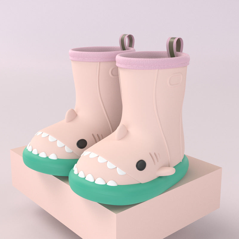 Shark Kids Rain Boots for Outdoor Fun