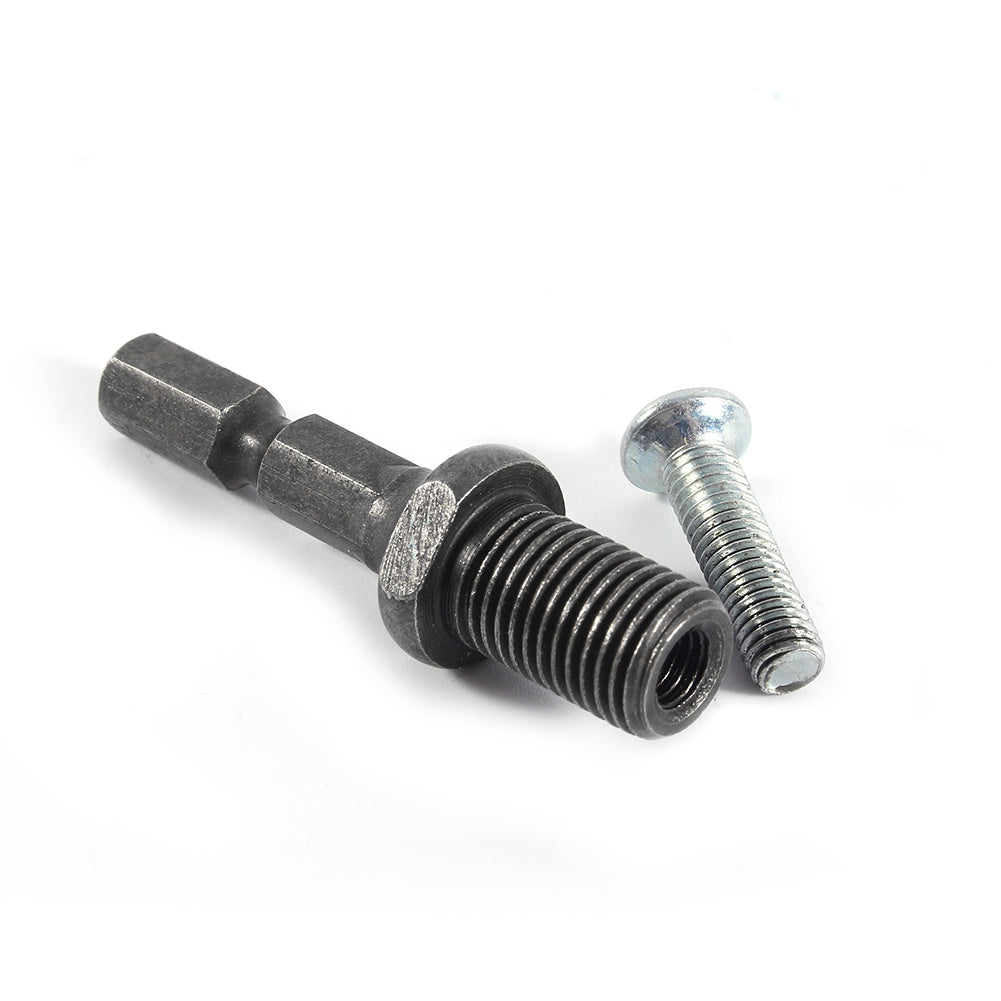 Electric Hammer Drill Chuck Hex Shank Adapter Thread 3/8"-24UNF with Screw