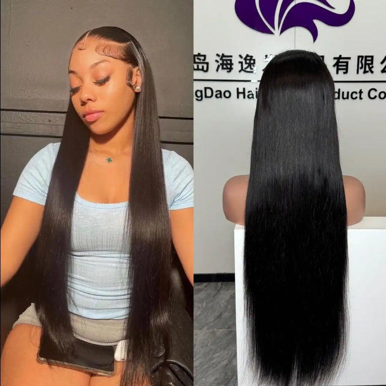 2025 New Lace Front Wig Full Lace Straight Hair Various Length Hair Loss Women Bald Women - Human Hair Transparent 13x4