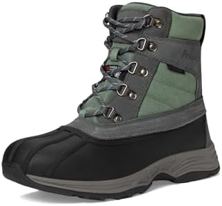 Propet Womens Cortland Snow Casual Boots Low Heel 1-2" - Black