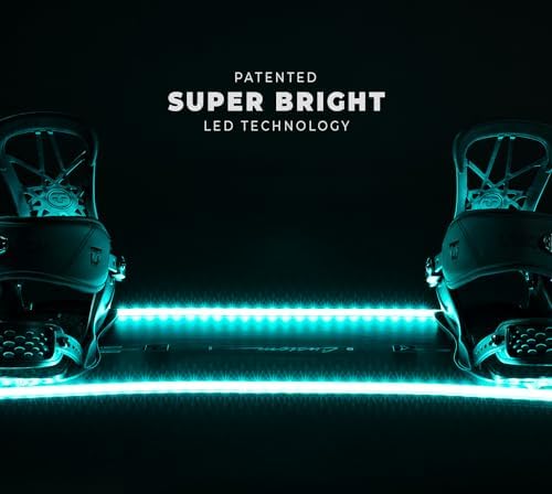 LED Snowboard Lighting System (AG2) | 7 Color Modes, 100% Waterproof, Super Bright, Visible from Over a Half Mile, Easy 5 Minute Install
