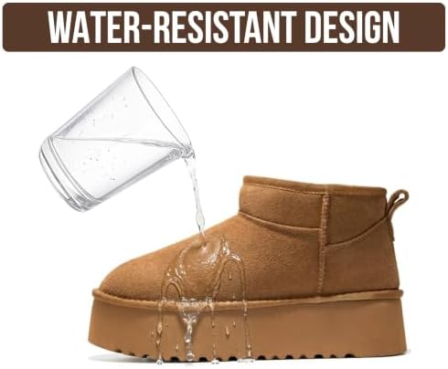 Project Cloud 100% Genuine Leather Ankle Boots for Women Platform Boots