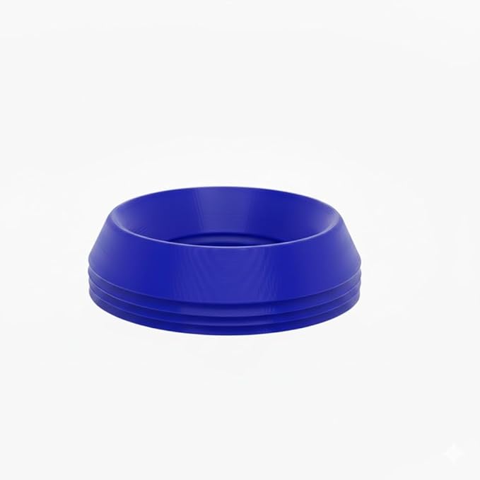 Stackable Universal Bowling Ball Cup Display Stand – Durable Plastic Holder for Ball Display, Polishing, Sanding & Storage – Fits All Bowling Balls (1, Blue)