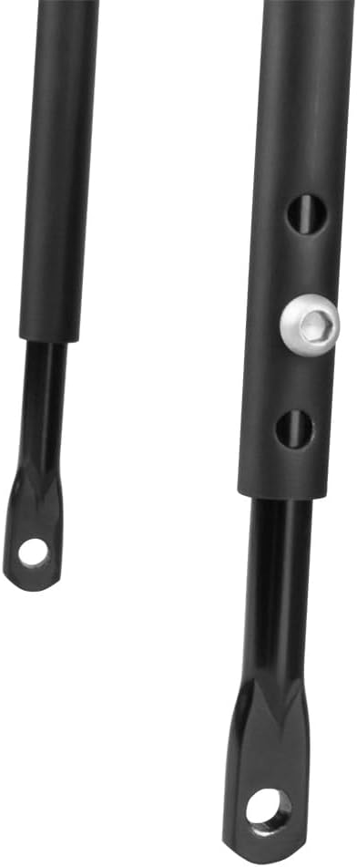 Ibera Bike Rack - Bicycle Touring Carrier Plus+ for Disc Brake/Non-Disc Brake Mount, Fat Tire Bikes, Frame-Mounted for Heavier Top & Side Loads, Height Adjustable for 26"-29" Frames