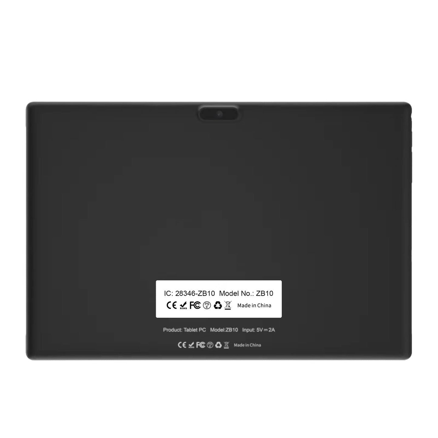 ZZB 10 inch Tablet Android 15 Tablet PC, 10.1" Android Tablets DDR4 8GB RAM 32GB ROM 2MP+8MP Dual Camera 5G WiFi-6 BT Support 1TB Expand 10 in IPS 6000mAh Battery Powerful Performance Tablets (Gray)