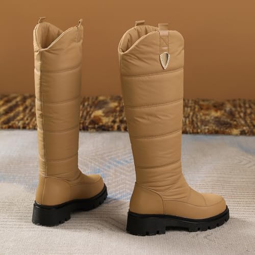 Women's Snow Boots Knee High Warm Winter Shoes