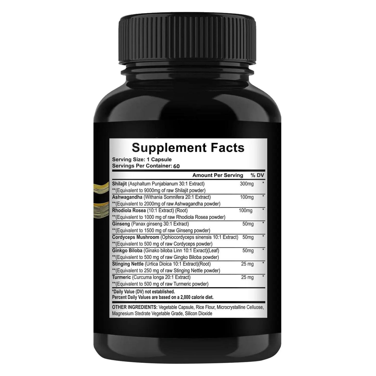 Xilaizhi Capsules South African Drunken Eggplant Super Powerful Dietary Supplement 60 Capsules