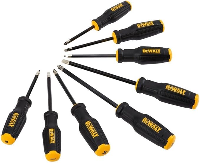Dewalt Toughseries Screwdriver Set 8Pc
