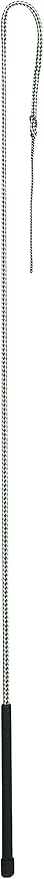 Weaver LeatherWeaver Leather Stock Whip with Rubber Handle and 8" Popper, Green/White