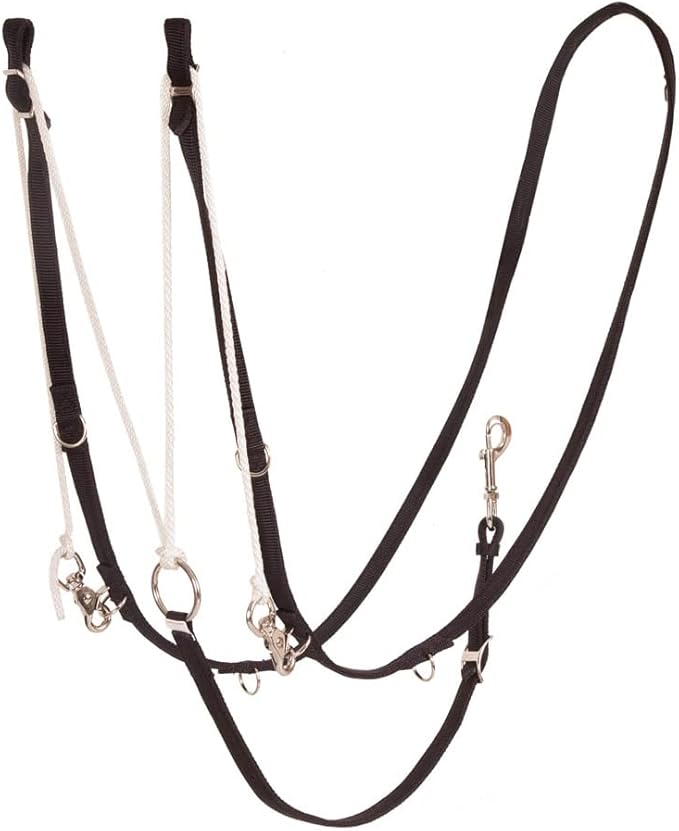 Mustang German Martingale, Color: Black (8299)