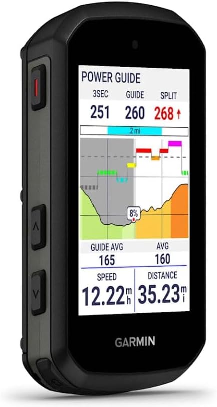 Garmin Edge 550 Compact GPS Cycling Computer 2.7" Vivid Color Display with Wearable4U PowerBank Bundle