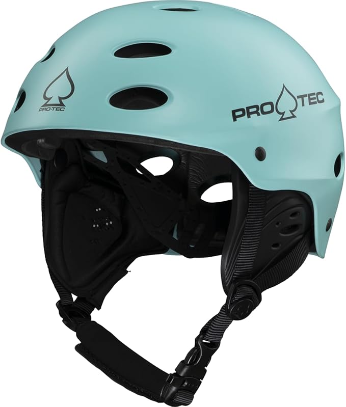 Pro-Tec Ace Wake ウェイクボードヘルメット、ウェイクボード、カヤック、ホワイトウォーターラフティング、カイトサーフィンに最適 – M – エレクトリックマット