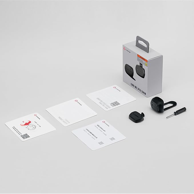 COROS Bike Speed Sensor, Real-time Speed & Distance Tracking, Easily Pairs with Bike Computers, smartwatches, or Smartphones via Bluetooth to Enhance Performance for Outdoor Rides & Indoor Training
