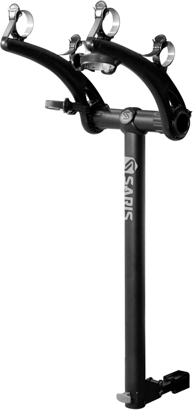Saris Bones 2-Bike Hitch Rack Bicycle Carrier, with Easy Fold Design and Tilting Base