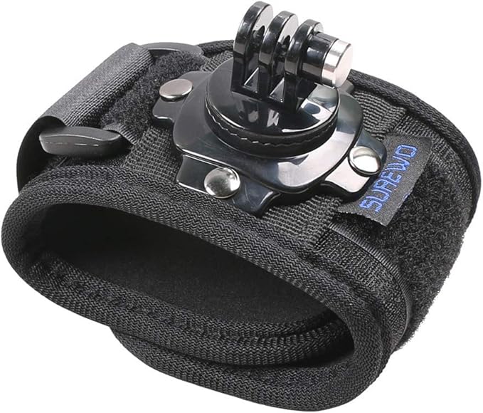 Wrist Strap Mount Compatible with GoPro Hero 13/12/11/10/9/8/7//6/5 Black,DJI Osmo Action 5 pro/4/3,Insta 360 ONE R,AKASO/Campark and More