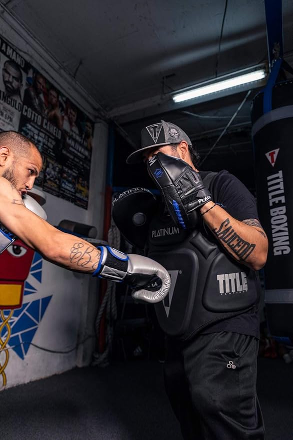 TITLE Boxing Platinum Prolific Body Protector - Black Boxing Body Pad