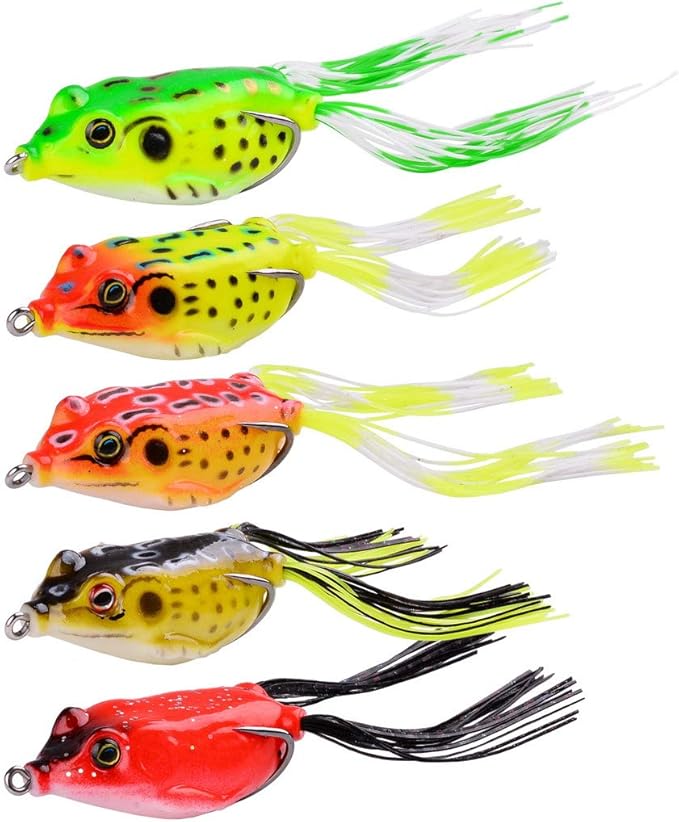 Aorace Fishing Lures Kit Mixed Including Minnow Popper Crank Baits with Hooks for Saltwater Freshwater Trout Bass Salmon Fishing