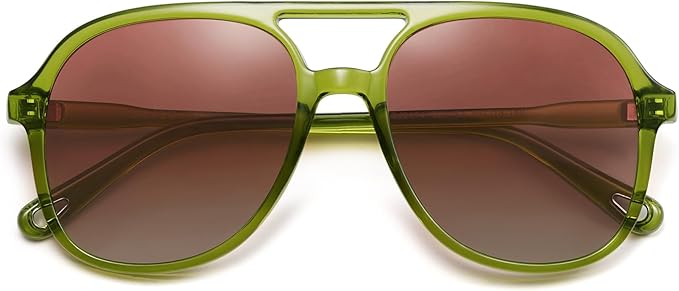 SOJOS Retro Polarized Aviator Sunglasses Womens Mens Classic 70s 80s Vintage Trendy Square Aviators SJ2174