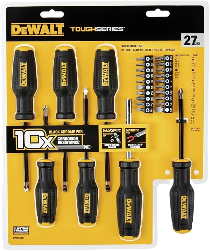 DEWALT - Toughseries Screwdriver Set 27Pc