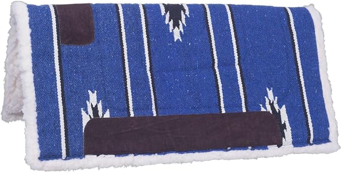Tough 1 Tough-1 Square Saddle Pad/Fleece Bottom