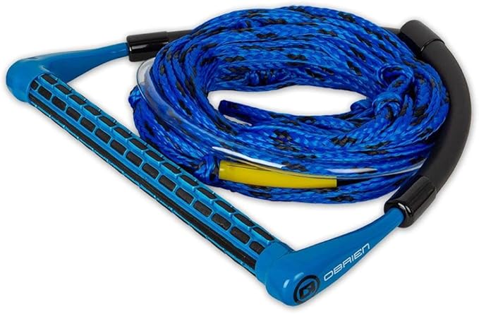 O'Brien 4 Section Poly E Wake Surf Rope Combo, Black
