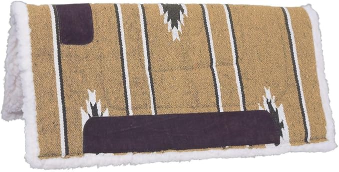 Tough 1 Tough-1 Square Saddle Pad/Fleece Bottom