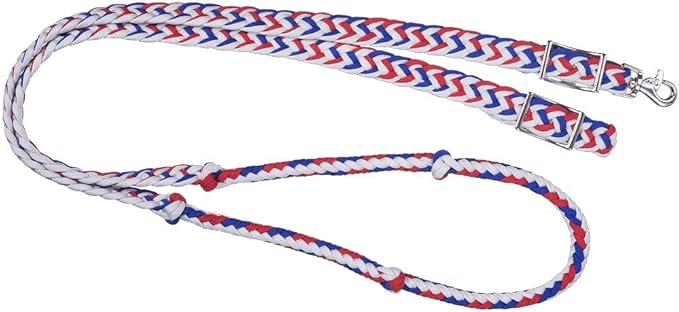 Tough 1 Deluxe Knotted Cord Roping Reins