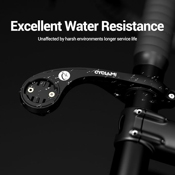 S2 Out Front Mount Compatible with Garmin Edge Bike Computer, XOSS, iGPSPORT - Cycling Handlebar 1.25''/ 31.8mm