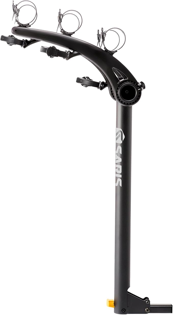 Saris Bones 3-Bike Hitch Rack Bicycle Carrier, with Easy Fold Design and Tilting Base