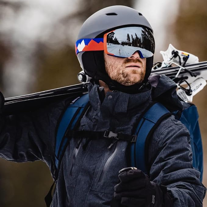 OutdoorMaster ケルビン スキーヘルメット - メンズ、レディース、ユース用スノーボードヘルメット