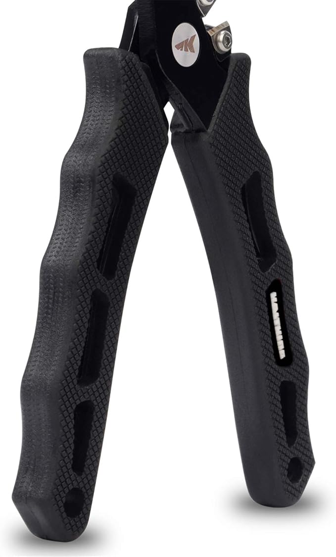 KastKing Cutthroat 7インチ スプリットリングプライヤー、420ステンレス製、海水対応、タングステンカーバイドカッター搭載