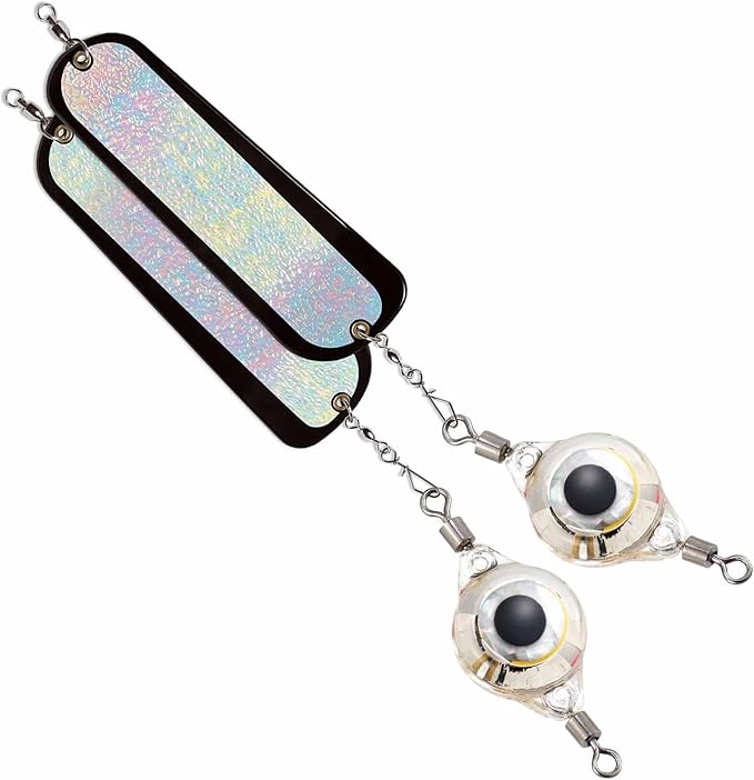 10Pcs LED Underwater Fishing Light, Flash Fish Attractant Light, Flashing Fishing Lures, Deep Sea Fishing Accessories