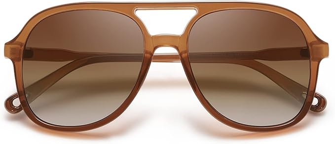 SOJOS Retro Polarized Aviator Sunglasses Womens Mens Classic 70s 80s Vintage Trendy Square Aviators SJ2174
