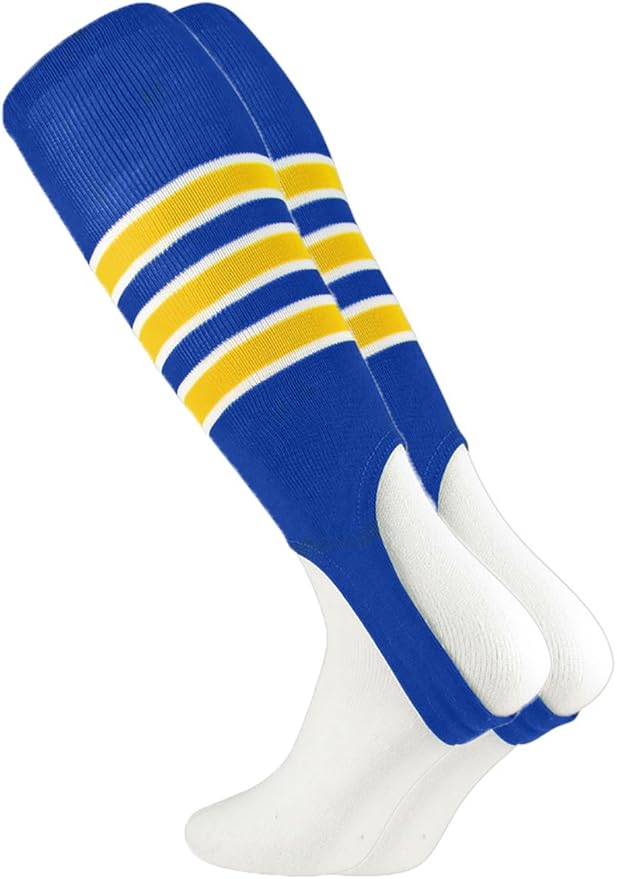 TCK Striped Baseball Stirrups Softball Stirrups 7 Inch