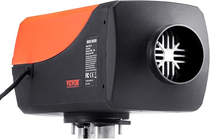 VEVOR 8KW ディーゼルヒーター、自動高度調整機能付きパーキングヒーター、最大18045フィート、Bluetoothアプリ制御ディーゼルエアヒーター、リモコンとLCD、車SUVトレーラーキャンピングカーバンガレージ用