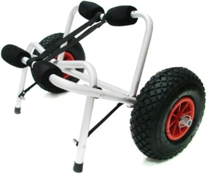 TMS CART-CANOE/KAYAK-KY001 New Jon Boat Kayak Canoe Carrier Dolly Trailer Tote Trolley Transport Cart Wheel