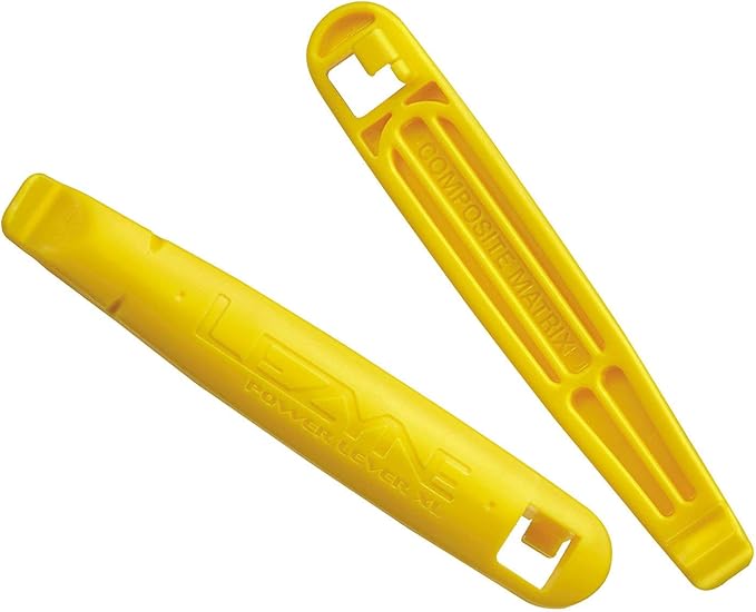 LEZYNE Power Lever XL Bicycle Tire Levers, Fiber Reinforced, Extra Long, Wide Handle, Bike Tire Levers