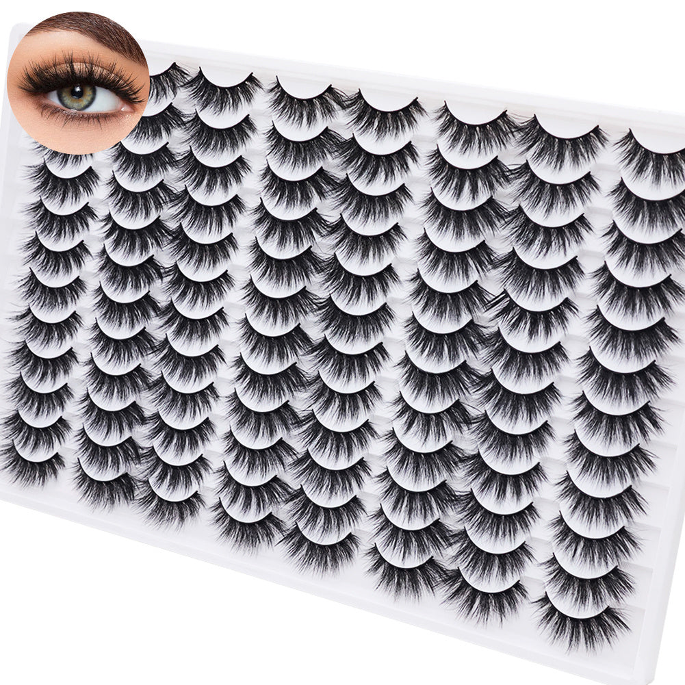 3D False Eyelashes Are Multi-layered, Realistic, Soft And Comfortable