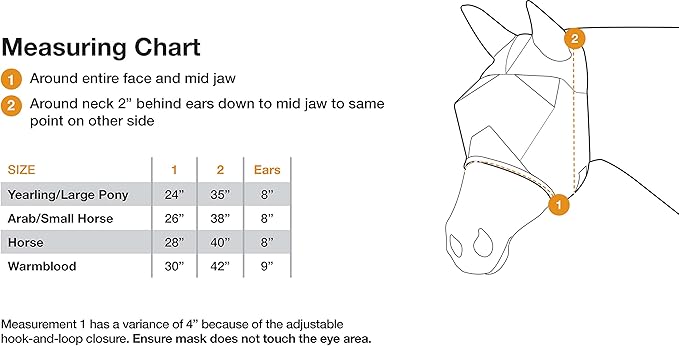 Cashel Crusader Fly Mask, Long Nose with Ears